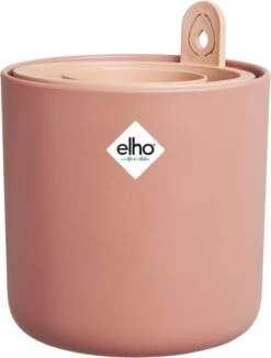 Elho Amazing Avocado Pot 12 - Kweekpot Voor Binnen - Moestuinbak Van 100% Gerecycled Plastic - Ø 12.0 X H 12.1 Cm - Bruin/Toffee Terra