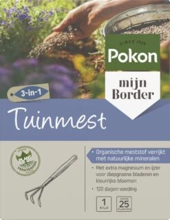 Pokon Tuinmest - 1kg - Meststof - 3-in-1 Werking
