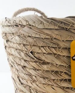 Merkloos Plantenhanger 18x15cm Naturel | Hangende Mand | Handgemaakt | Planten-houder / Hang-plant | Planten Accessoires | Hangmand -Gardena Verkoopwinkel 971x1200 1