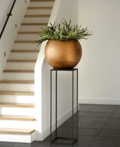 Capi Europe - Vaas Bol Retro - 30x25 - Goud - Bloempot Voor Binnen - BRTG104 14 Capi Europe - Vaas Bol Retro - 30x25 - Goud - Bloempot Voor Binnen - BRTG104 -Gardena Verkoopwinkel 982x1200 2